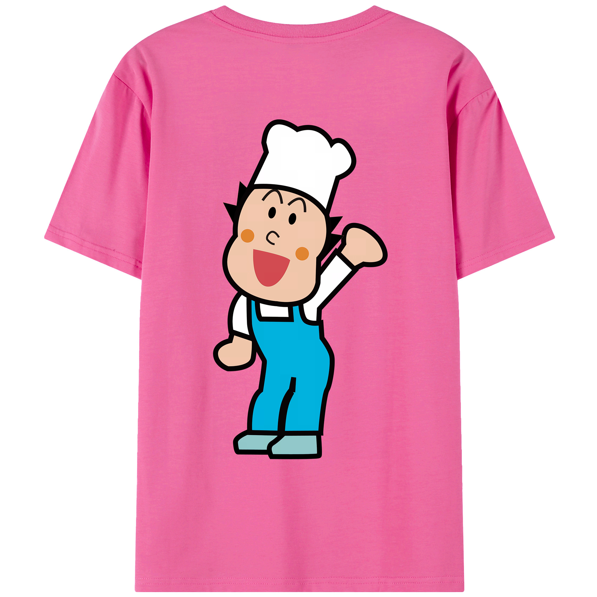 （画像用） アンパンマン Anpanman レディース半袖Tシャツ(バックプリント)